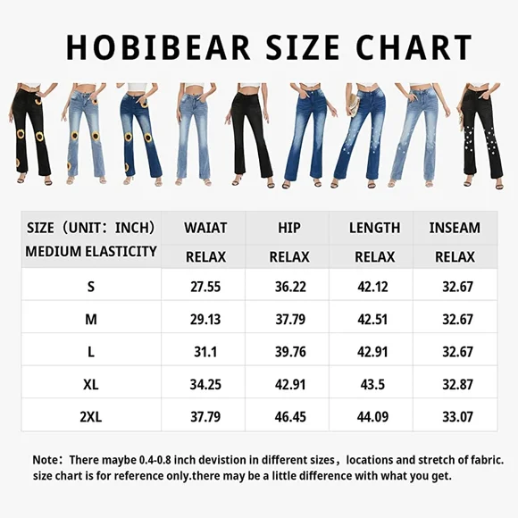 Star Bell Bottom Jeans - Picture 4 of 5
